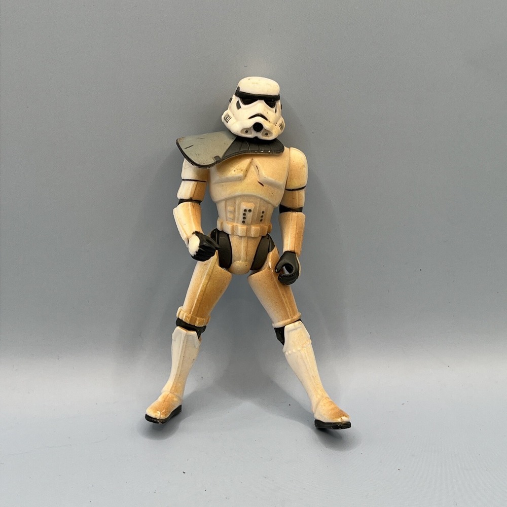 Vintage Kenner Star Wars 4" Sand Storm Trooper Action Figure (1997)